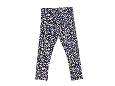 Name It dark sapphire small flowers leggings